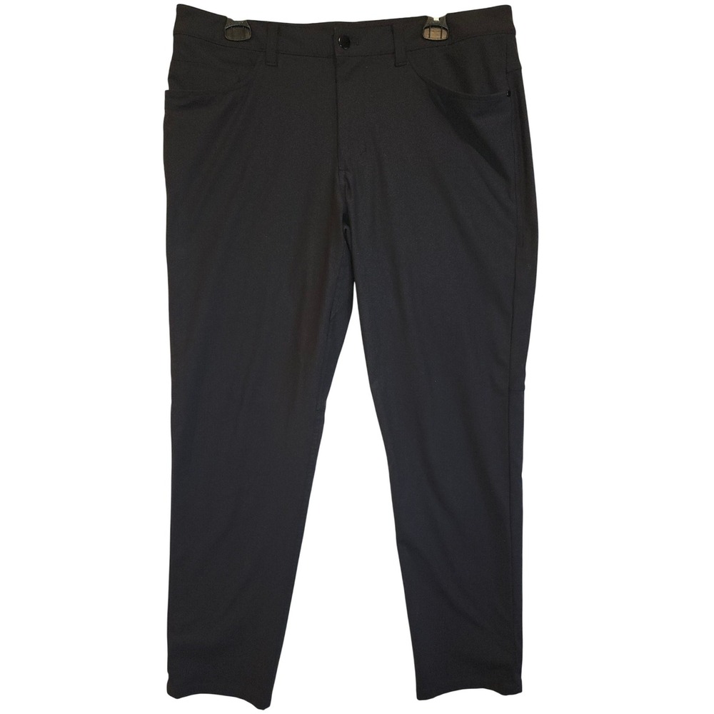 Lululemon Commission Pant Classic Black ABC Technology Mens Size 34 LM5583S